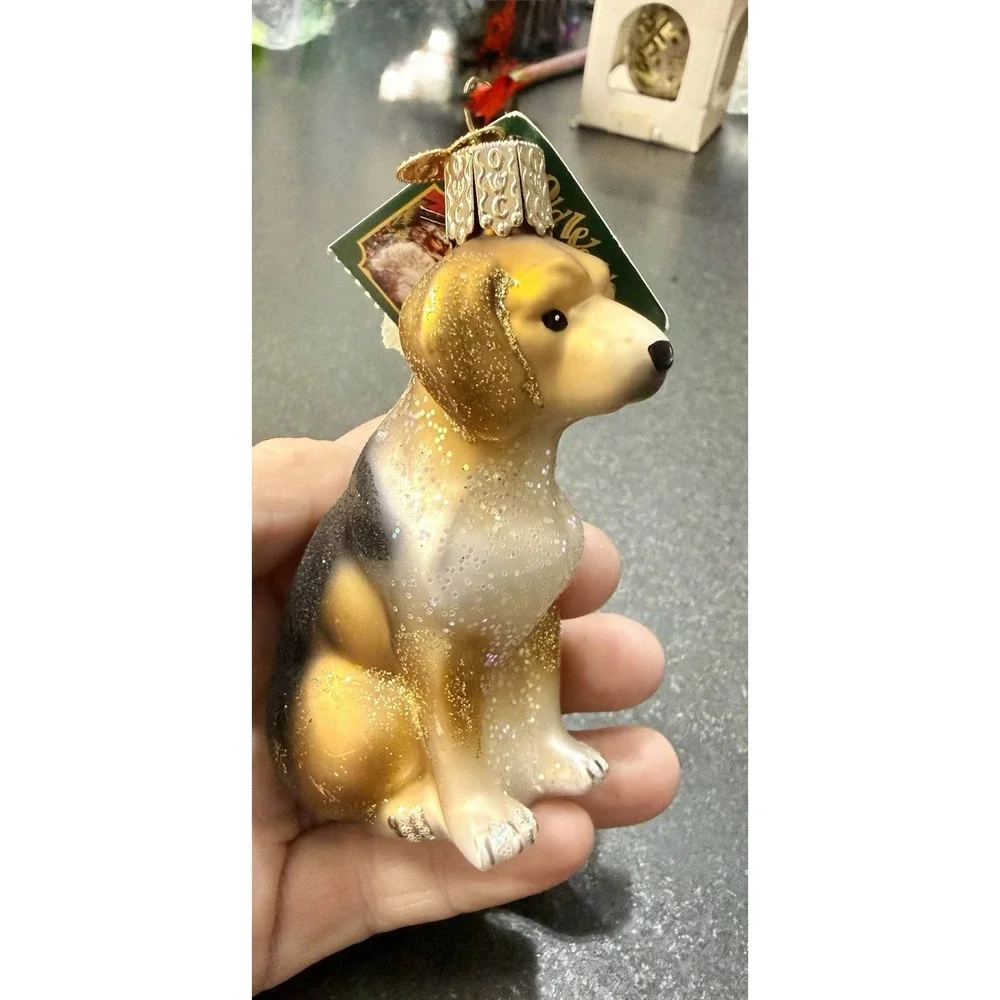 Old World Christmas this glass